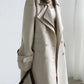 Trech Coat Fashion Bicolor