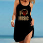 Vestido Estampa Music