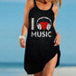 Vestido Estampa Music