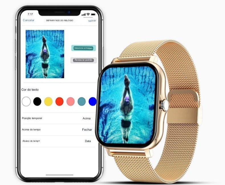 Smart Watch Várias Pulseiras