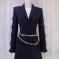 Blazer Vestido com Corrente