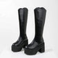 Bota Plataforma Militar Cano Longo