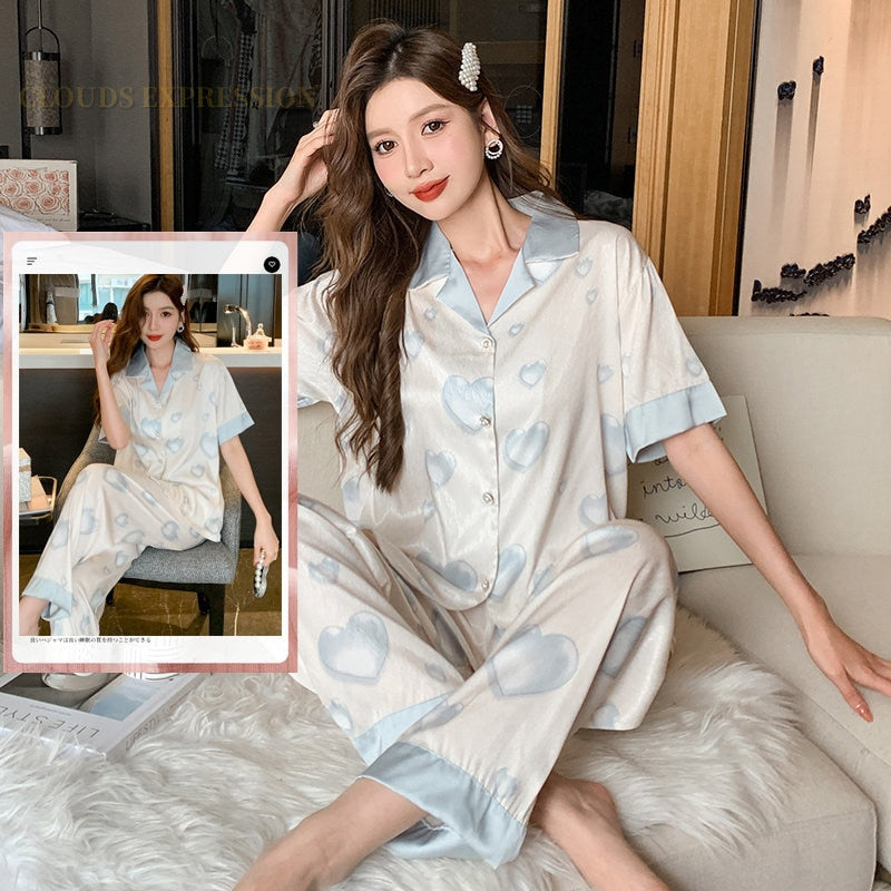 Pijamas de Cetim Vários Modelos e Estampas