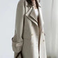 Trech Coat Fashion Bicolor