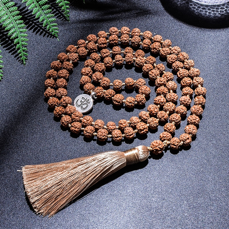 Colar Original Rudraksha  Meditação Yoga Rosario