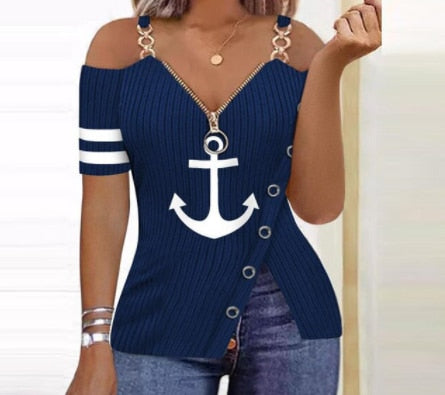 Blusa Náutica