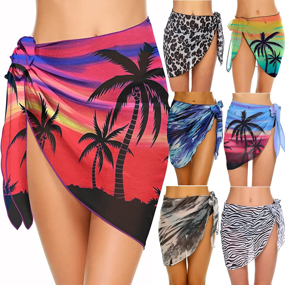 Saída de Praia Pareô Curto Várias Estampas