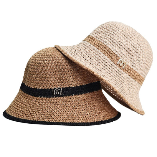 Chapeu Bucket de Palha